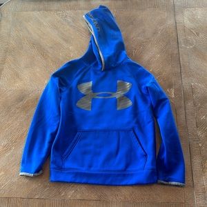 Boy’s Medium Under Armour Blue Hoodie.